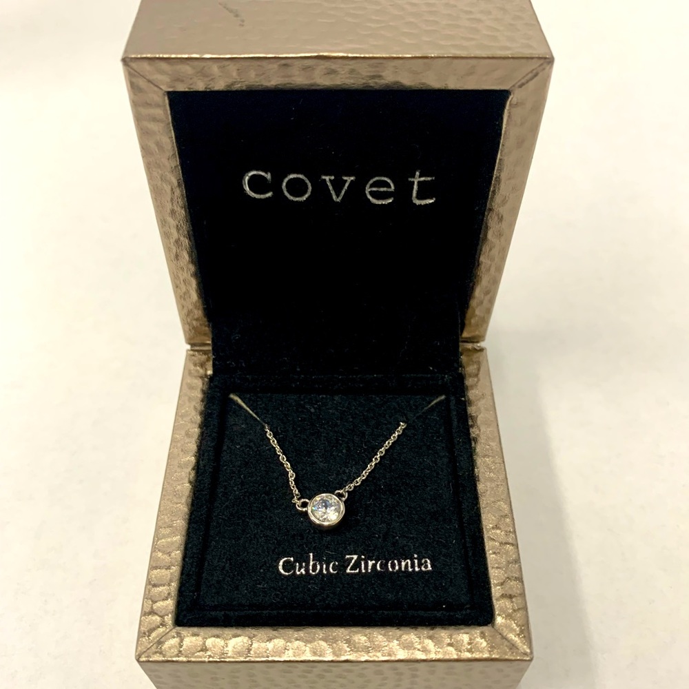 Diamond necklace, never worn. Still in original box